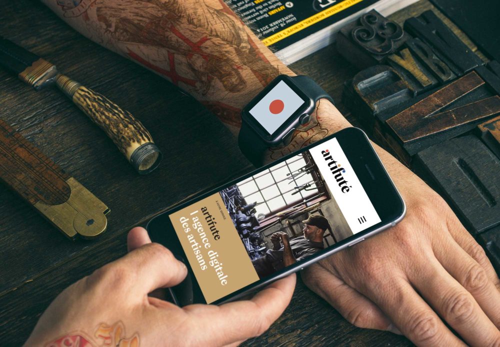 artifuté - l'agence digitale des artisants - identité visuelle