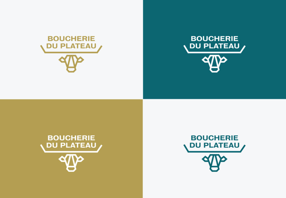 Boucherie du Plateau - Rouen - identité - couleurs