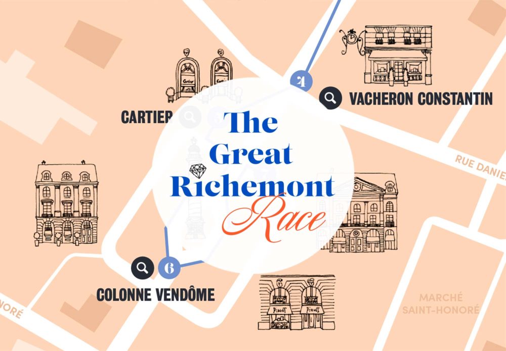 Financial Times - The Great Richmont Race - animation entreprise