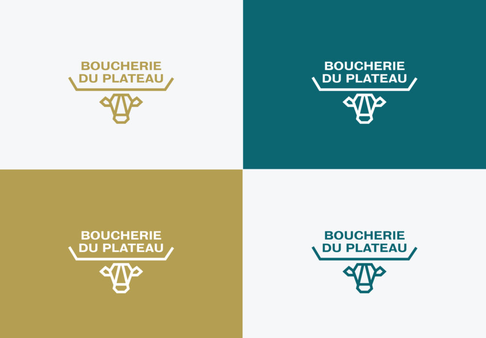 Boucherie du Plateau - Rouen - identité - couleurs