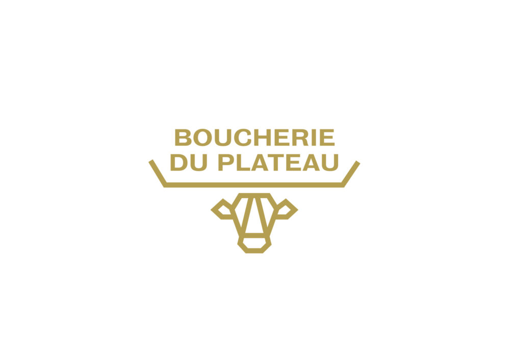 Boucherie du Plateau - Rouen - identité - logotype